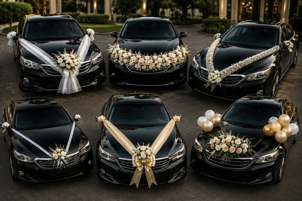 Jenis-Jenis Dekorasi Mobil Pengantin yang Banyak Digunakan