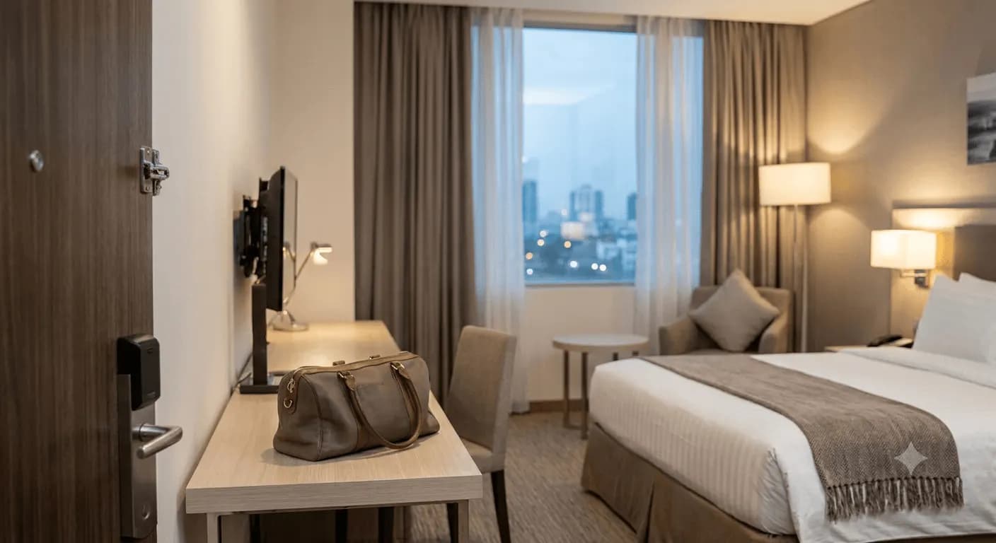 Jangan Lengah, Ini 3 Cek Keamanan Kamar Hotel